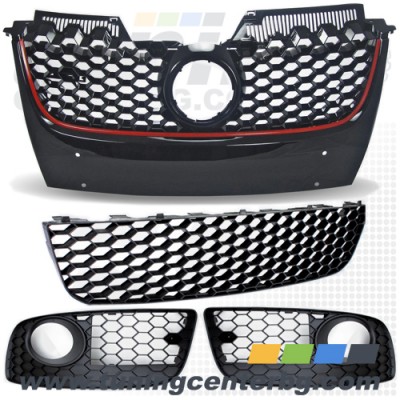 РЕШЕТКИ ЗА VW GOLF 5 GTI /2003 - 2008/ РЕШЕТКИ ЗА VW GOLF 5 GTI /2003 - 2008/